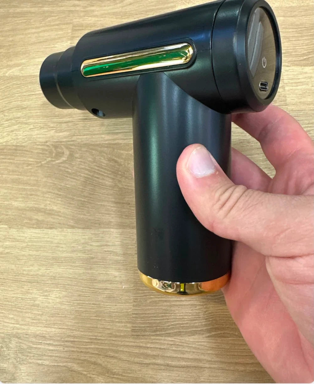 Pistola de Masaje Corporal Portátil Inteligente